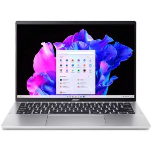 Acer Swift Go 14 OLED Ultradunne Laptop | SFG14-72 | Zilver