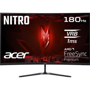 Acer ED0 Nitro ED320QRS3bmiipx computer monitor 80 cm (31.5") 1920 x 1080 Pixels Full HD LCD Zwart