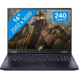 Acer - Predator Helios Neo 16 - Gaming Laptop - Zwart - 32GB RAM - 1TB SSD
