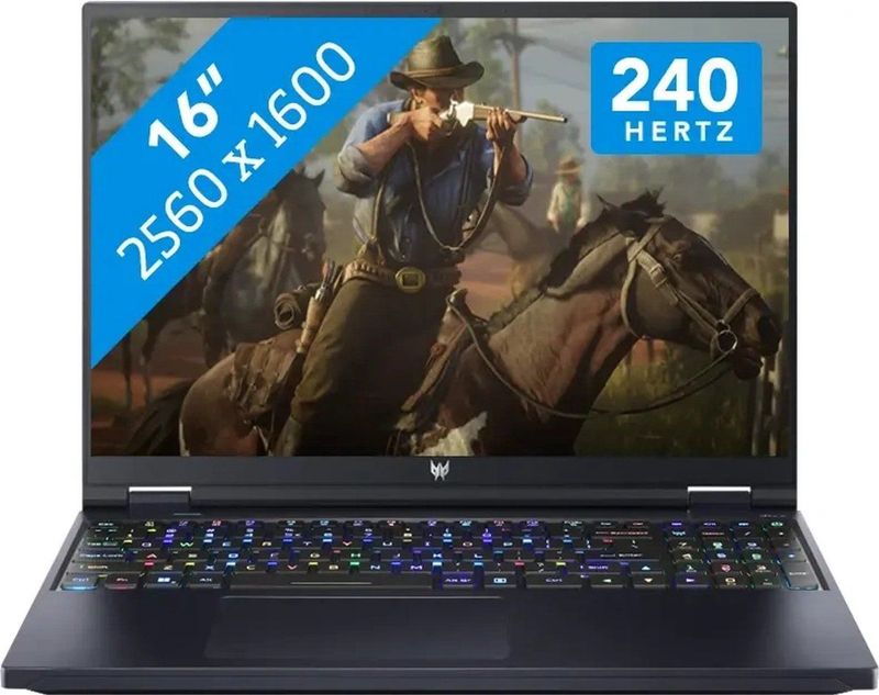 Acer - Predator Helios Neo 16 - Gaming Laptop - Zwart - 32GB RAM - 1TB SSD