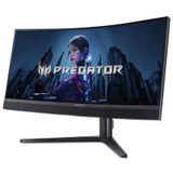 Acer - Predator X34V3bmiiphuzx - Computer Monitor - Zwart - 34 Inch - 3440 x 1440 Pixels