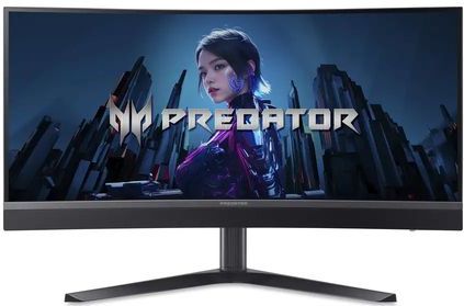 Acer - Predator X34V3bmiiphuzx - Computer Monitor - Zwart - 34 Inch - 3440 x 1440 Pixels