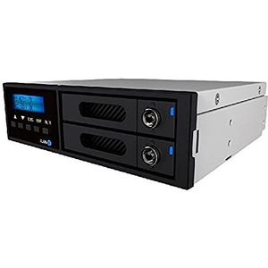 Raidon - We-Ra. Harddisk Behuizing - Zwart - Aluminium - SATAIII/SSD