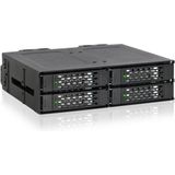 Icy Dock - ToughArmor MB699VP-B - Behuizing voor Opslagschijven - Zwart - Metaal