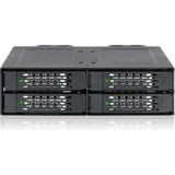 Icy Dock - ToughArmor MB699VP-B - Behuizing voor Opslagschijven - Zwart - Metaal