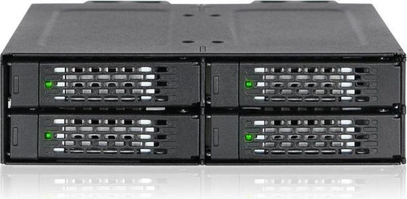 Icy Dock - ToughArmor MB699VP-B - Behuizing voor Opslagschijven - Zwart - Metaal