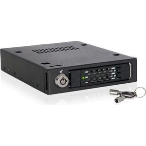 Icy Dock MB601VK-B - Verwijderbaar Frame - Voor 2,5-inch SSD- en HDD-schijven - Hot-swap-functie