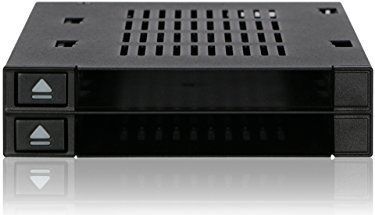 ICY DOCK - flexiDOCK MB522SP-B - Behuizing voor Opslagschijven - Zwart - Kunststof, Metaal