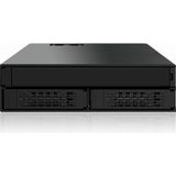 Icy Dock - MB994IPO-3SB - Accessoire - Zwart - 2-Bay 2,5" Backplane