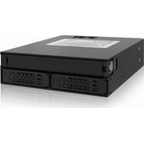 Icy Dock - MB994IPO-3SB - Accessoire - Zwart - 2-Bay 2,5" Backplane