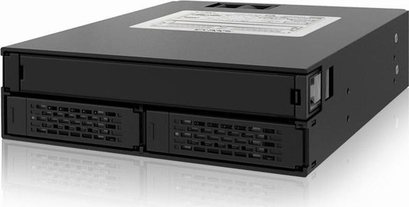 Icy Dock - MB994IPO-3SB - Accessoire - Zwart - 2-Bay 2,5" Backplane