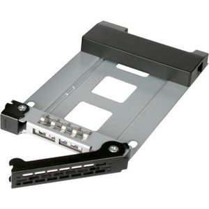 Icy Dock MB992TRAY-B drive bay panel Zwart, Zilver