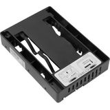ICY DOCK - EZConvert Air Lite MB882SP-1S-3B - Opslagbay-adapter - Zwart - ABS-kunststof