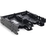 ICY DOCK - Flex-Fit Quattro MB344SP - Behuizing voor Opslagschijven - Zwart - ABS Kunststof