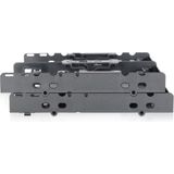 ICY DOCK - Flex-Fit Quattro MB344SP - Behuizing voor Opslagschijven - Zwart - ABS Kunststof