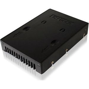 Icy Dock 6,35cm 2,5Zoll HDD-Konverter SATA HDD Konverter macht aus einer 2,5Z 6,35cm eine 3,5Z 8,89cm Fest..., Accessoires voor harde schijven