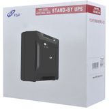 Fortron - Nano 600 - UPS - Compact - 600VA - 360W - 2 AC-uitgangen