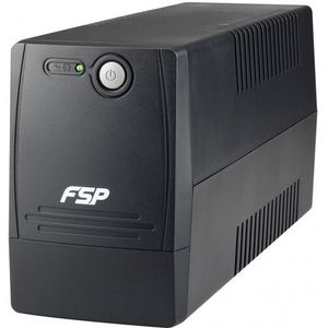 FSP/Fortron FP 600 600VA 2AC outlet(s) Toren Zwart UPS