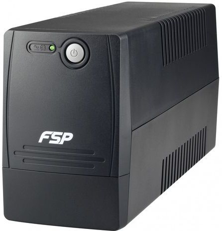 FSP/Fortron FP 800 800VA 2AC outlet(s) Toren Zwart UPS