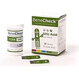 BeneCheck U1-25 stuks urinezuur-teststrips BK-U1-25 stuks per verpakking - voor gebruik met het BeneCheck urinezuur-meetsysteem