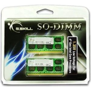 G.Skill 8GB DDR3-1600 Werkgeheugenmodule voor laptop DDR3 8 GB 2 x 4 GB 1600 MHz F3-1600C11D-8GSL