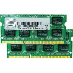 G.Skill DDR3-1600 geheugenmodule GB (2 x 8GB, 1600 MHz, DDR3 RAM, SO-DIMM), RAM, Groen