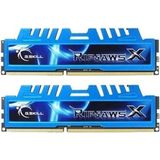 G.Skill RipjawsX (2 x 4GB, 2133 MHz, DDR3 RAM, DIMM 288 pin), RAM, Blauw