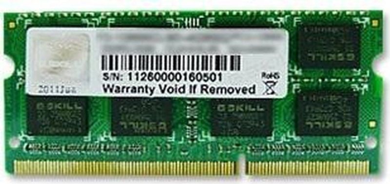 G.Skill 4GB DDR3-1600 SQ geheugenmodule 1600 MHz