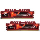 G.Skill - RipjawsX - RAM - Rood - 2 x 8GB - 1600 MHz - DDR3