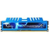 G.Skill - Ripjaws X - RAM - Blauw - 4 x 8GB - 1600 MHz - DDR3 - DIMM 288 pin
