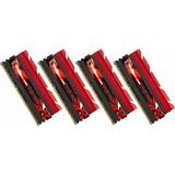 G.Skill - TridentX - RAM - Rood - 32GB - 2400MHz - DIMM 288 pin