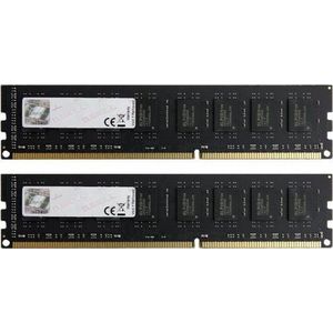 G.Skill - NT Serie - RAM - Zwart - 16 GB - 2 x 8 GB - DDR3 - 1600 MHz
