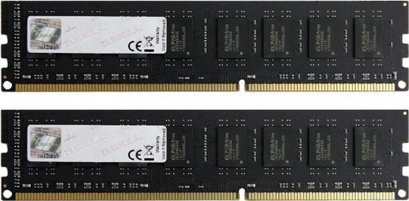 G.Skill - NT Serie - RAM - Zwart - 16 GB - 2 x 8 GB - DDR3 - 1600 MHz