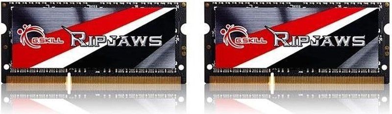 G.Skill - Ripjaws F3-1600C11D-8GRSL - RAM - Zwart - 8 GB - DDR3L - SO-DIMM