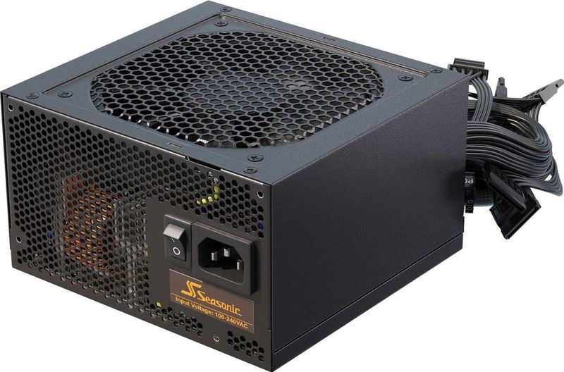 Seasonic B12 BC 750 W niet-modular PSU, ATX 12 V, 80 Plus brons gecertificeerd PC Power Supply met vaste kabels