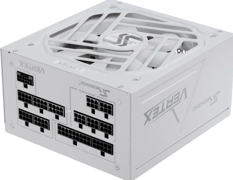 Seasonic - Vertex GX-1200 - PSU - Wit - 1200W - 80 PLUS Gold - Modulaire Kabelbeheer