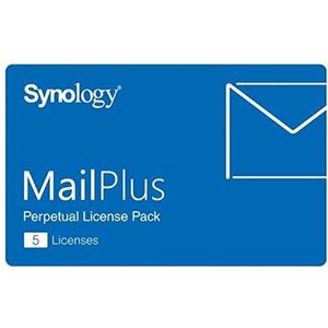 Synology MailPlus 5 Licenses Server, Zwart
