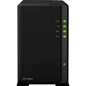 Synology DS218play - NAS - Barebone - 0 TB