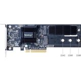 Synology - M2D18 - PCIe M.2 Uitbreidingskaart - Dubbele M.2 SSD-adapterkaart