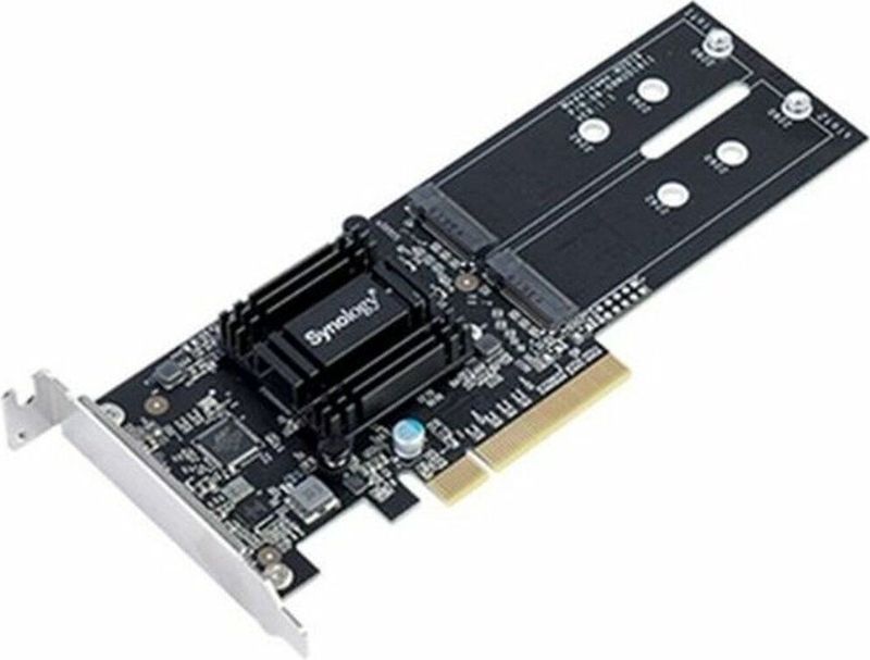 Synology - M2D18 - PCIe M.2 Uitbreidingskaart - Dubbele M.2 SSD-adapterkaart