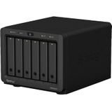 Synology DS620slim (0 TB), Netwerkopslag, Zwart