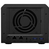 Synology - Diskstation DS620slim - NAS - Zwart - 6 Sleuven - Mini-ontwerp