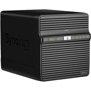 Synology DS420j (0 TB), Netwerkopslag, Zwart