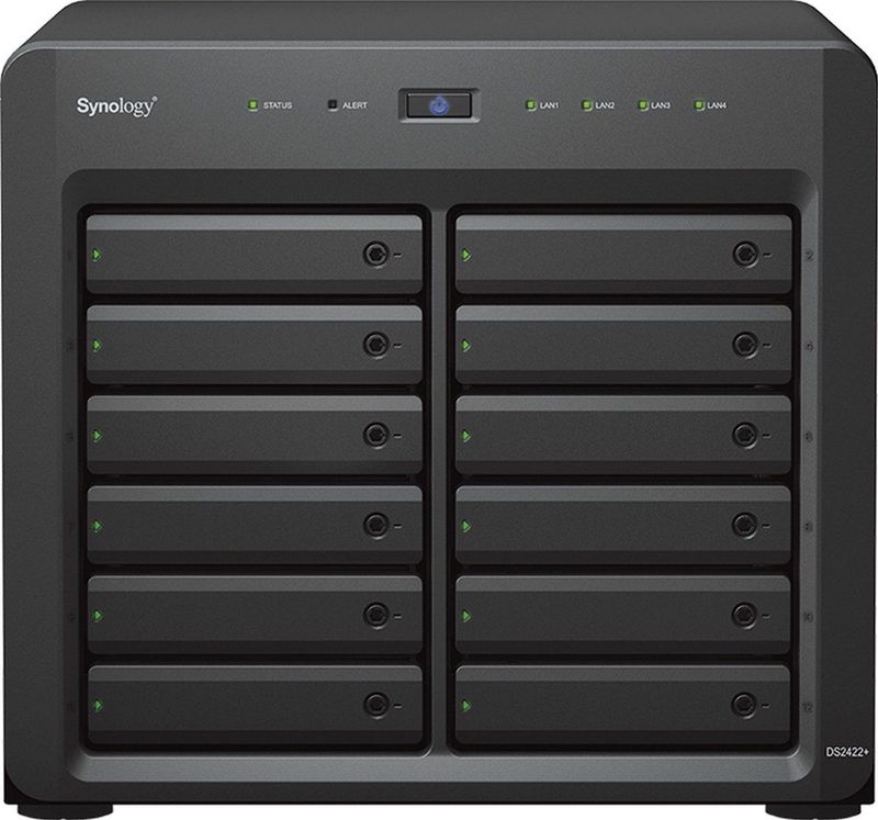 Synology - DiskStation DS2422+ - Netwerkopslag - 12-Bay - AMD Ryzen™ Quad-core