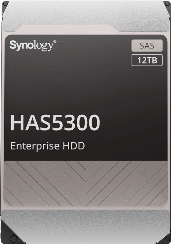 Synology - HAS5300 - Harde Schijf - Zwart - 3.5´´ - 12 TB
