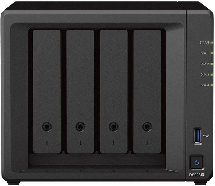 Synology DiskStation DS923+ - NAS-server - 4 bays - AMD Ryzen R160 - 4 GB DDR4