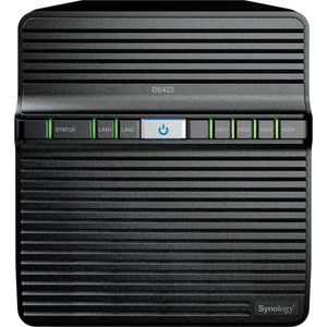 Synology - DiskStation DS423 - Data-opslag-server - Zwart - Ethernet LAN