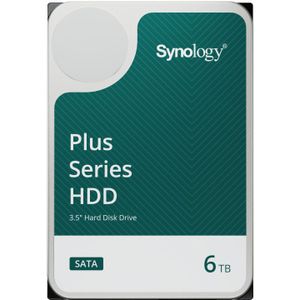 Synology Plus Series HAT3300-6T - Vaste schijf - 6 TB - intern - 3.5"" - SATA 6Gbs - 5400 rpm - 202 MB/s
