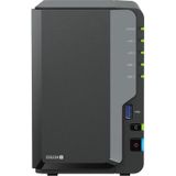 Synology DS224+ NAS Server - 2 Bays - SATA 6Gb/s - 2GB DDR4