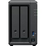 Synology - DP320 - Netwerkopslag - Zwart - 16 TB Opslagcapaciteit